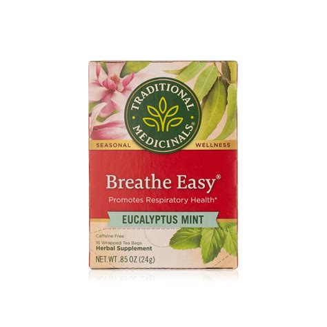 Traditional Medicinals Breathe Easy Tea Bags G Waitrose Uae