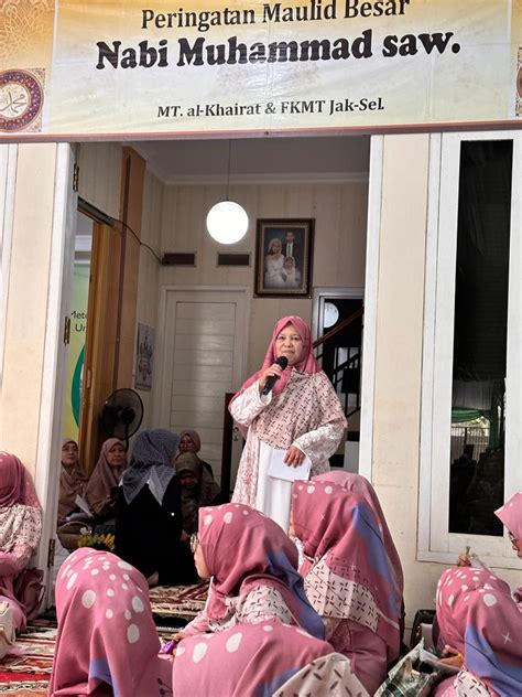 Majelis Taklim Al Khairat Gelar Maulid Nabi Salah Satu Tanda Kecintaan Kita Kepada Nabi