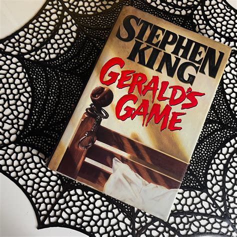 Geralds Game By Stephen King Vintage Horror Hardcover Book Etsy