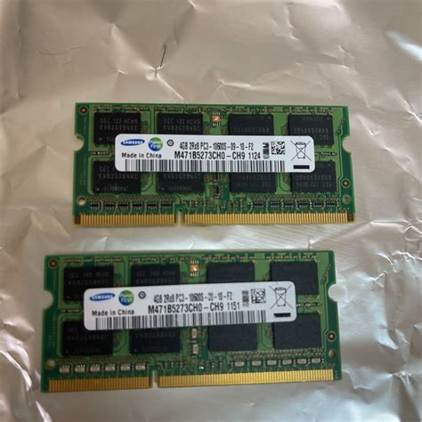 Yahooオークション Samsung 4gb 2rx8 Pc3 10600s 2枚セット