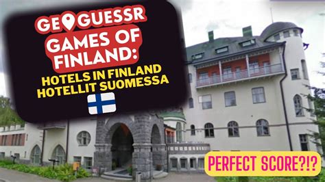 Geoguessr Games Of Finlandsuomi Hotels In Finland Play Along