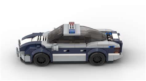 Lego Moc Police Car By Brickmocery Rebrickable Build With