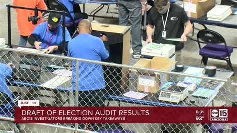 First Look Draft Of Az Election Audit Report