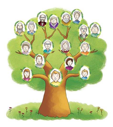 Arbol Genealogico Arbol Genealogico Infantil Dibujo De Arbol Genealogico Arbol Genealogico