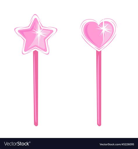 Magic Wand Royalty Free Vector Image Vectorstock