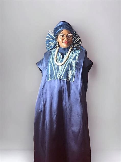 Cameroon Bami Dress African Traditional Wear Bamenda Contry Clothes