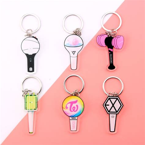 KPOP K POP Keyring Keychain BTS Exo Twice Blackpink Seventeen Etsy UK