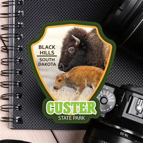 Custer State Park Decal 25 Sticker Bison Buffalo South Dakota