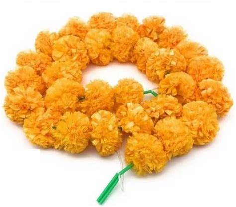 Artificial Marigold Flower String Or Garland Rs Piece Kalastutee