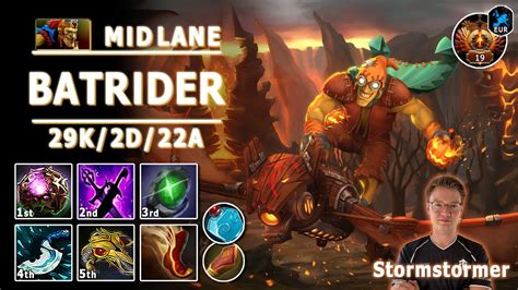 Batrider Mid Lane B Stormstormer Pos Bat Play Dota