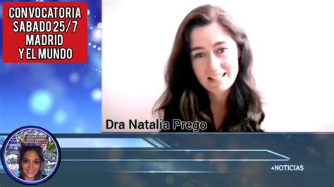 Dra Natalia Prego Medicos Por La Verdad Convocatoria 27 De Julio 17pm Esp 10am Arg Youtube