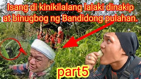 Hindi Kinikilalang Lalaki Dinakip At Binugbog Ng Mga Bandidong Pulahan