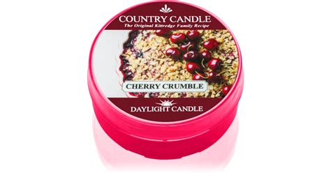 Country Candle Cherry Crumble Tealight Candle Notino Co Uk