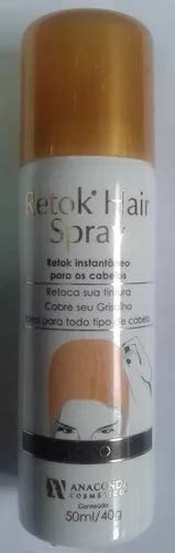 Retok Hair Spray Loiro G Anaconda Mercadolivre