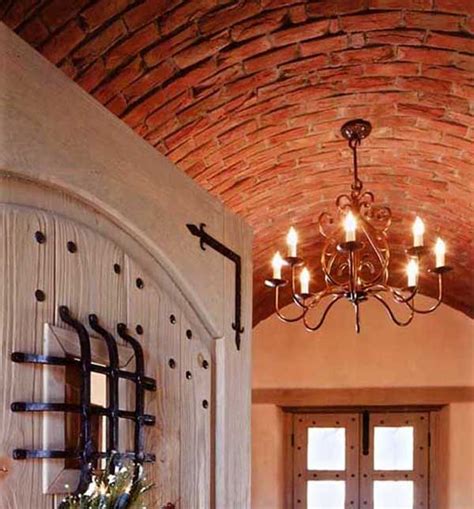 A Brick Barrel Vault Makes A Stunning Addition To A Home Spanish