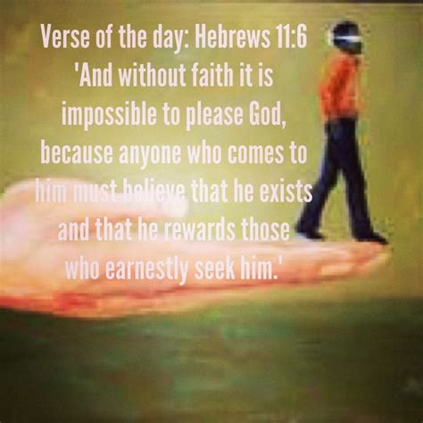 Verse Of The Day Hebrews 11 6 NIV And Without Faith It Is Impossible