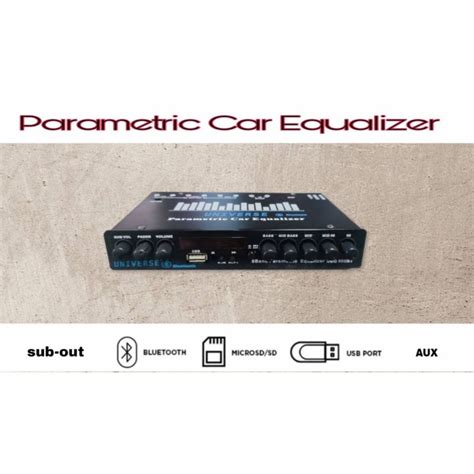 5 Band Parametric Equalizer With Bluetooth USB FM Lazada PH