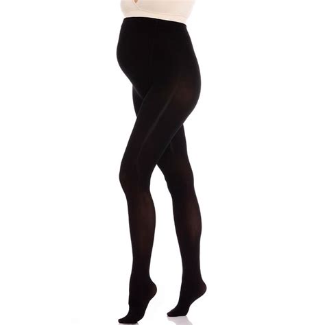 80 Denier Opaque Maternity Tights Black Magic Bodyfashion La Redoute