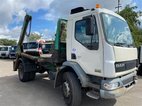 Daf Ton Skip Loader For Sale Geoff Sipson Commercials Ltd