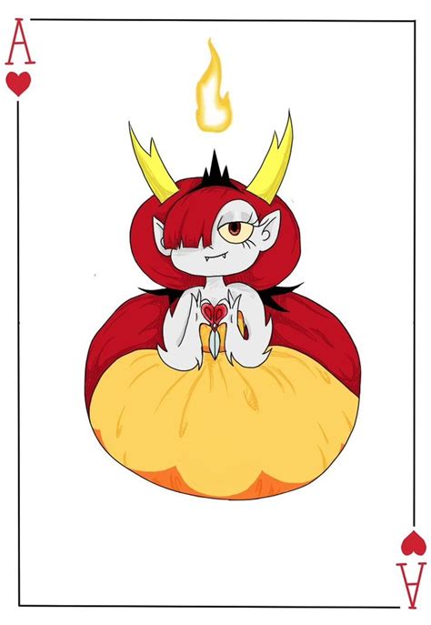 Hekapoo On An Ace Of Hearts By Marina Yen Star Vs Las Fuerzas Del Mal