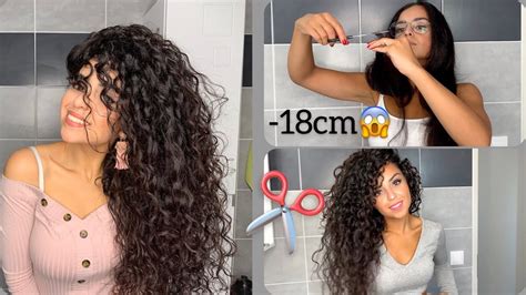 3 Techniques Pour Couper Ses Cheveux Soi MÊme Routine Cheveux BouclÉs