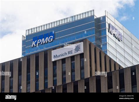 Toronto ON Canada December 17 2022 View At KPMG Sign KPMG Is A