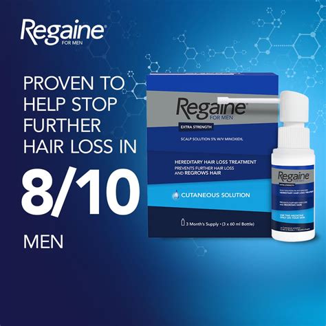 Makecool 60ml Pack Of 3 Regaine For Men Extra Strength Scalp