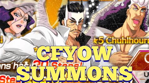 Cfyow Round Summons Cfyow Alternate Rebirth Summons Bleach Brave