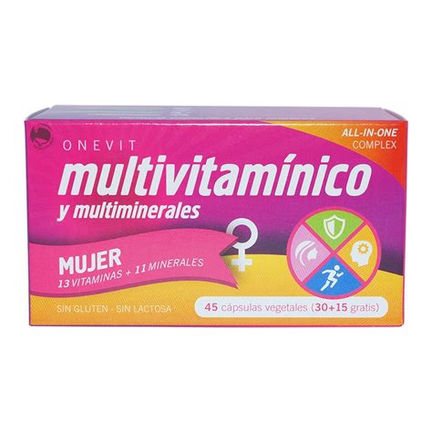 Complemento Multivitamínico Para Mujer Compra Onevit