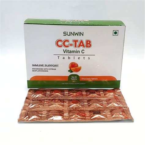 Cc Tab Chewable Tablets Sunwin Healthcare Pvt Ltd