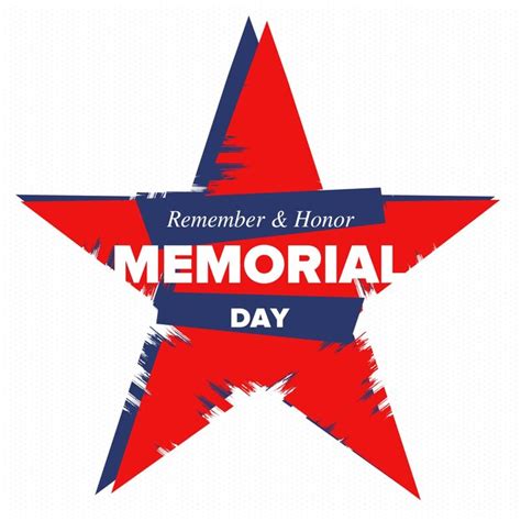 Premium Vector Memorial Day In United States Remember And Honor Holiday United States Armed