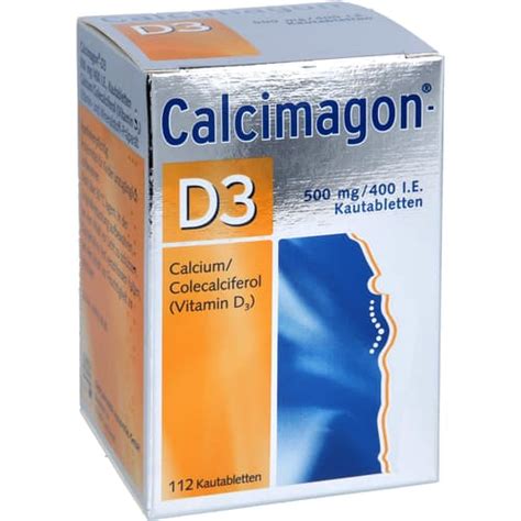 Calcimagon D Mg I E Kautabletten St Tabletten