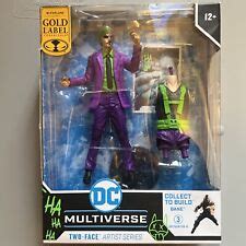 Dc Multiverse Two Face Gold Label Jokerized The Dark Knight Trilogy