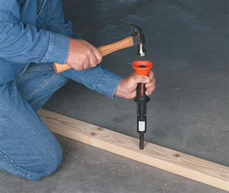 How To Use A Concrete Nail Gun