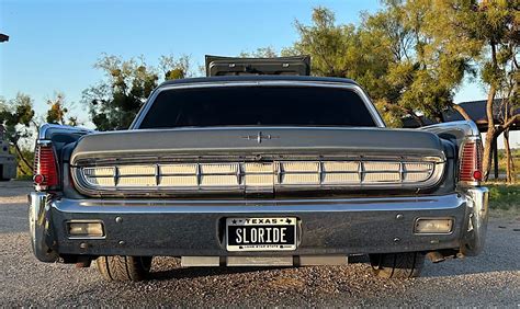 1963 Lincoln Continental Is A Dirty Custom For The Gangster Lurking