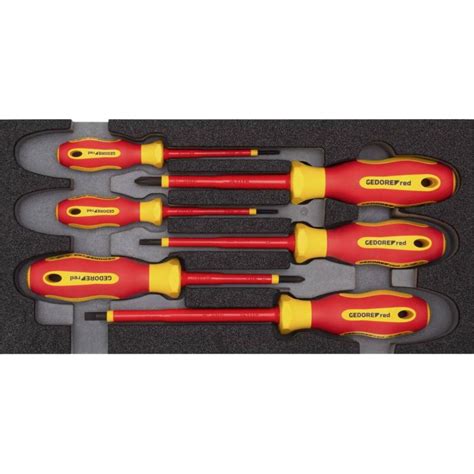 Gedore R22150016 VDE-screwdriver set 2/6 CT-mod. 6pcs — starboardtechnology