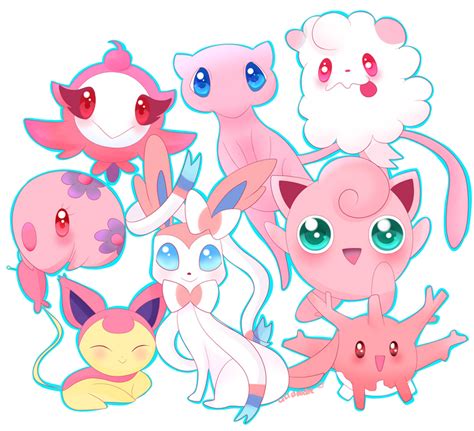 Pink Pokemon By Lilidoodle On Deviantart