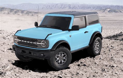 Robins Egg Blue 2023 Bronco preview renders | Page 2 | Bronco6G - 2021+ Ford Bronco & Bronco ...