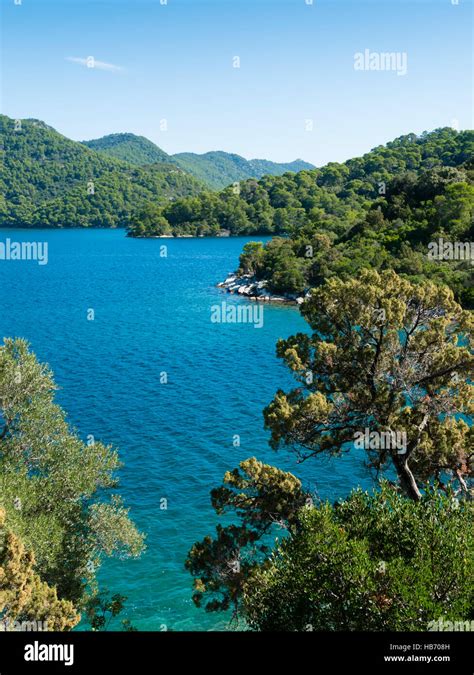 Veliko Jezero (Large Lake) Mljet National Park, Mljet, Republic of ...