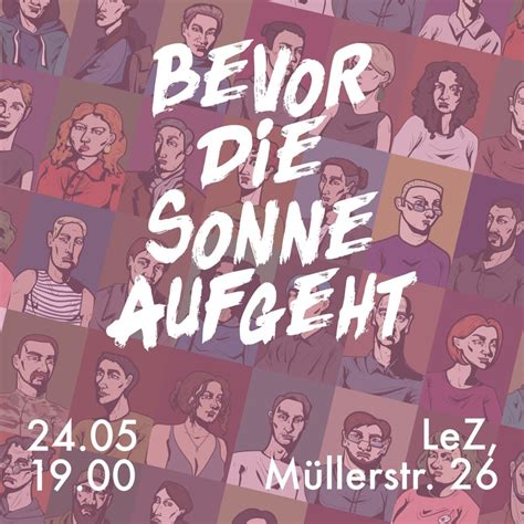 München Vernissage Bevor Sonne aufgeht Termin bei queer de