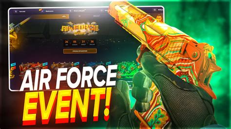 Testing Out The Brand New Air Force Event On Hellcase Youtube