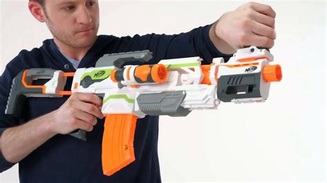 Rifle Asalto N Strike Modulus Ecs Nerf Puppentoys Youtube