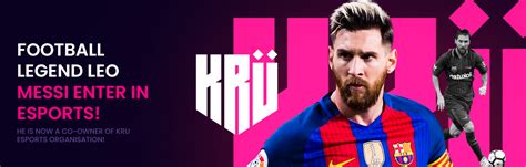 Lionel Messi Teams Up With KrÜ Esports As Co Owner Theplaynet