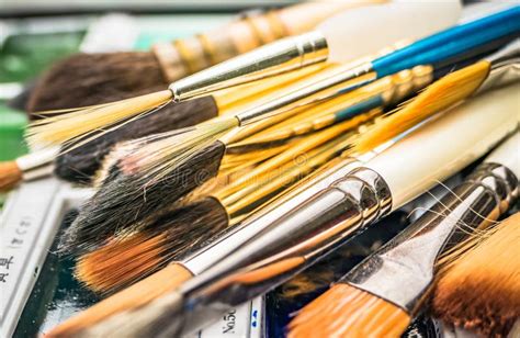 Artist Paint Brushes Stock Photo Image Of Artist Paint 75689322