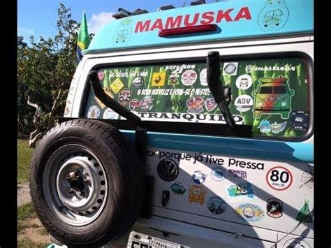 SUPORTE DE ESTEPE E TRANSBIKE DA KOMBI MAMUSKA YouTube Em 2024