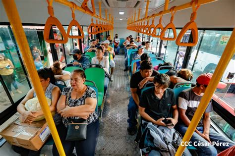 Modernas Unidades De Buses Transforma El Transporte En Ciudad Sandino