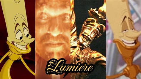 Lumiere Beauty And The Beast Evolution In Movies Tv