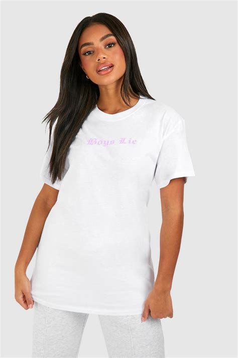 T Shirts Womens T Shirts Boohoo Uk