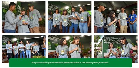 Alunos Do Programa Jovem Agricultor Do Futuro Visitam A Feira De