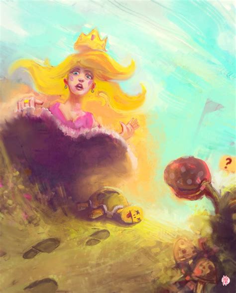 Princess Peach Fan Art by anjosdg on DeviantArt